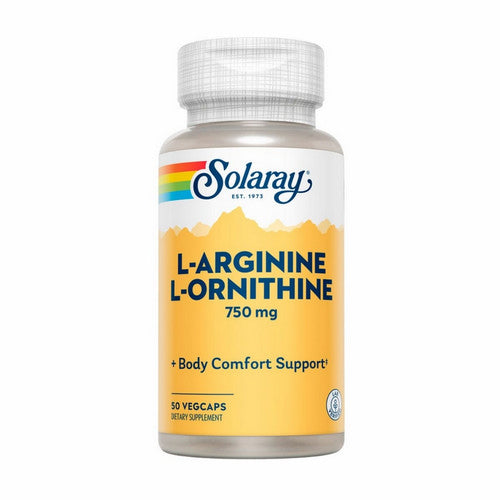 L-Arginine & Ornithine 50 Caps by Solaray