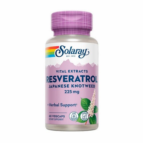 Triple Strength Resveratrol 60 Caps by Solaray