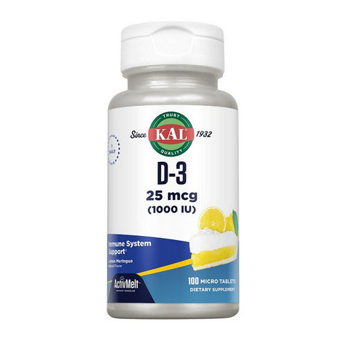 D-3 ActivMelt 100 Tabs by Kal