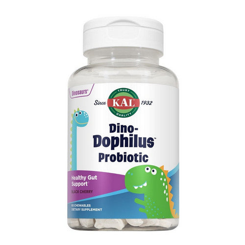 Dino-Dophilus Black Cherry 60 Chews by Kal