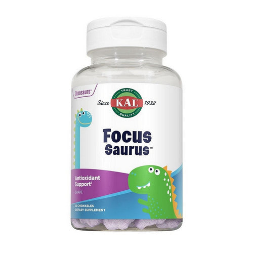 Focus Saurus Grape 30 Chews by Kal