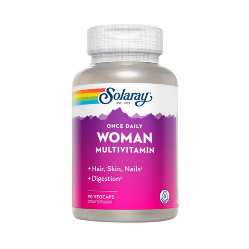 Once Daily Woman Multivitamin 90 Veg Caps by Solaray