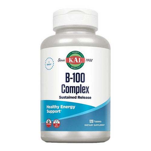 B-100 Complex Sustained Release 120 Tabs by Kal