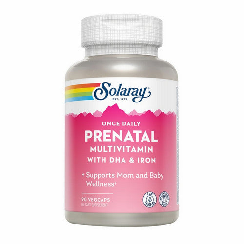 Once Daily Prenatal 90 Caps by Solaray