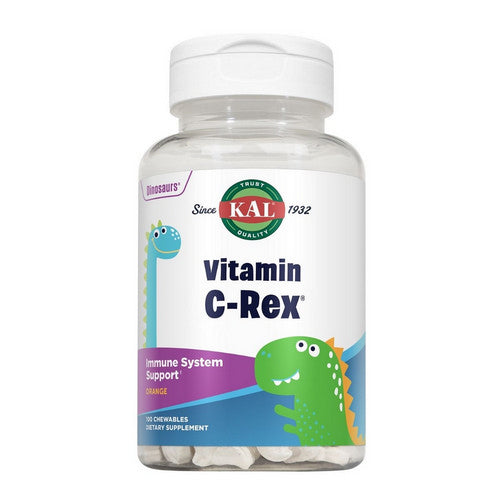 Vitamin C-Rex Orange 100 Chews by Kal