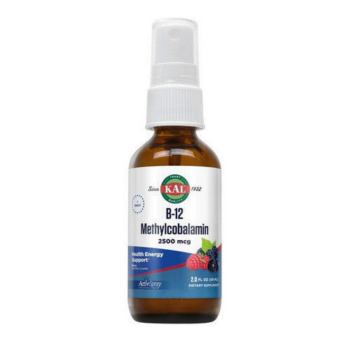 B-12 Methylcobalamin ActivSpray 2 oz by Kal