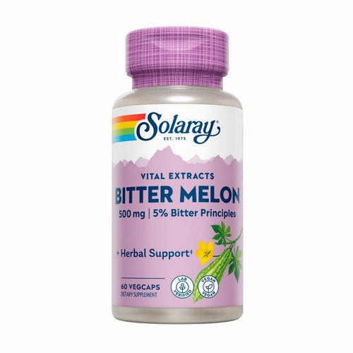 Bitter Melon Fruit Extract 60 Caps by Solaray