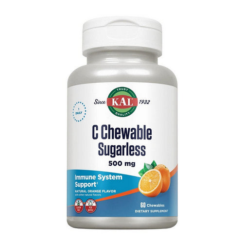 C Sugarless Chewable 60 Chews by Kal