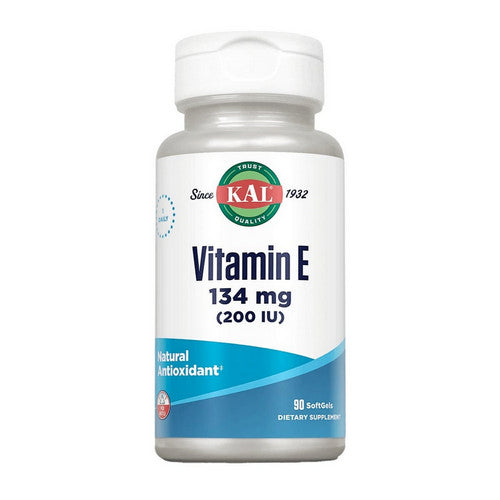 E 200 90 Softgels by Kal