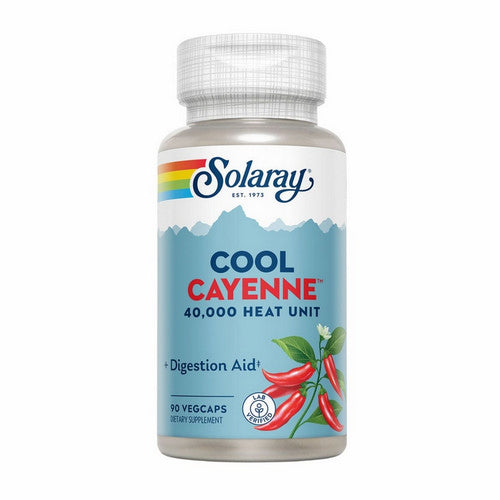Cool Cayenne 90 Veg Caps by Solaray