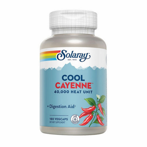 Cool Cayenne 180 Veg Caps by Solaray