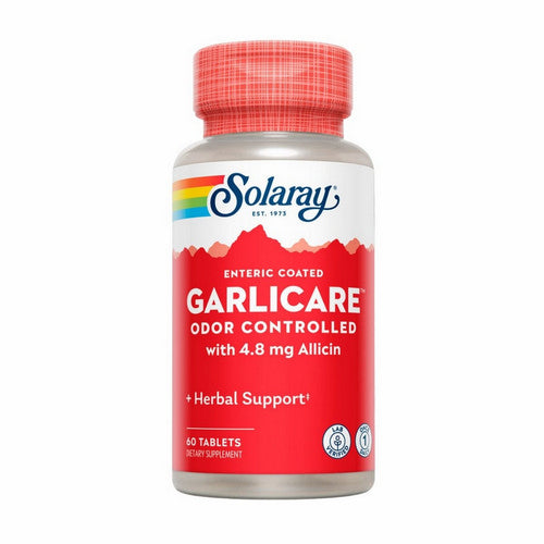 Enteric Coated Garlicare 60 Tabs by Solaray