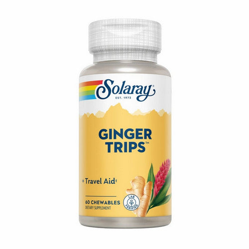 Ginger Trips 60 Chewables by Solaray