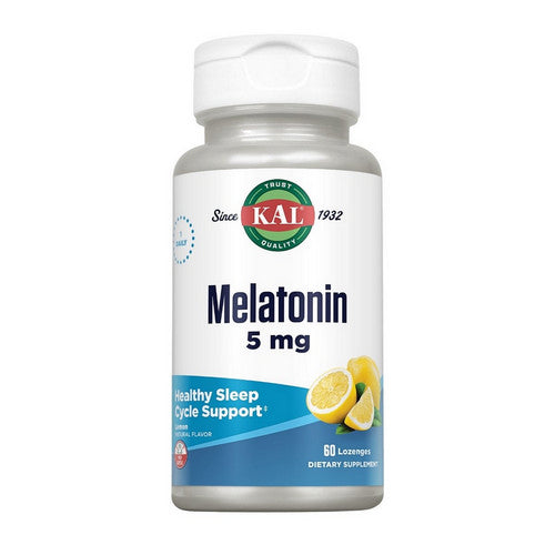 Melatonin Lozenge Lemon 60 Lozenges by Kal