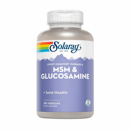 MSM & Glucosamine 180 Veg Caps by Solaray