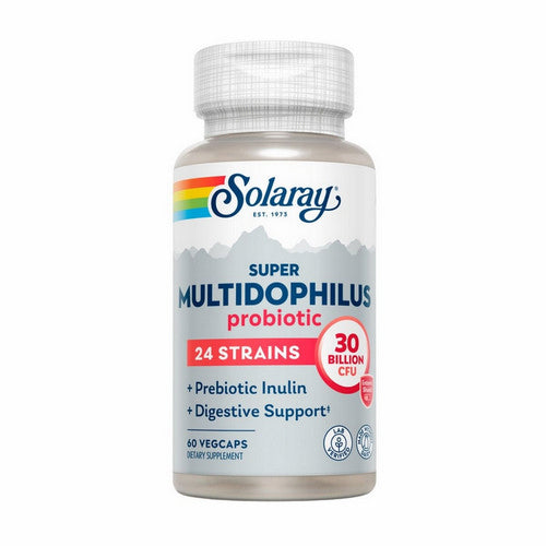 Super Multidophilus Probiotic 60 Veg Caps by Solaray