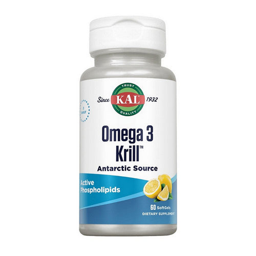 Omega 3 Krill 60 Softgels by Kal