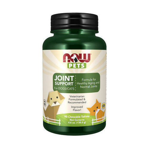 Joint Support Chewables for Dogs & Cats 90 Chews by Now Foods