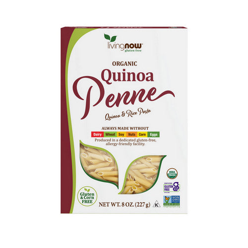 Organic Quinoa Penne 8 oz by Now Foods