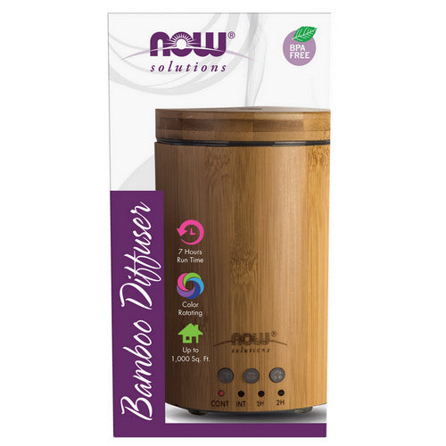 Ultrasonic Real Bamboo Diffuser 1 Count by Now Foods