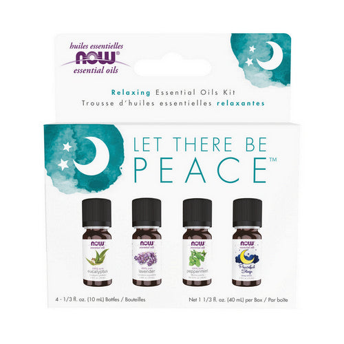 Let There Be Peace & Quiet Relaxing Essential Oils Kit 1 Kit by Now Foods