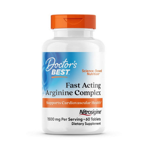 Fast Acting Arginine Complex 60 Tablets by Doctors Best