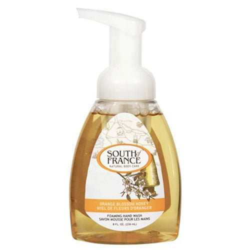 Foaming Hand Wash Orange Honey 8 oz by South Of France Soaps