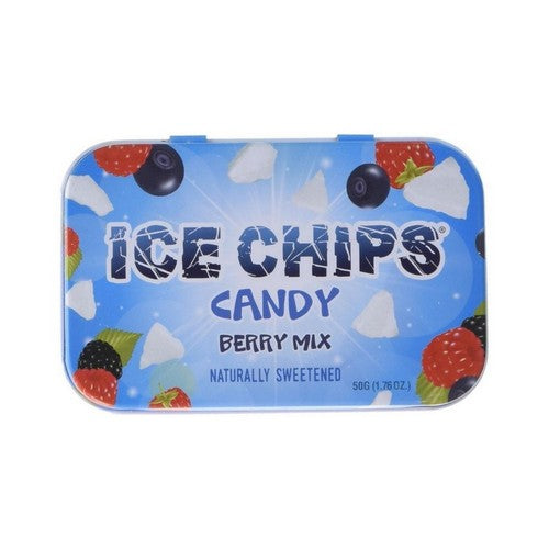Hand Crafted Candy Tin Berry 1.76 Oz by Ice Chips Candy