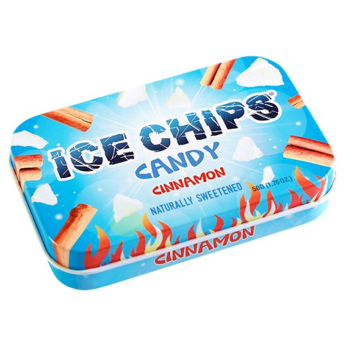 Ice Chips Candy Cinnamon 1.76 oz by Ice Chips Candy