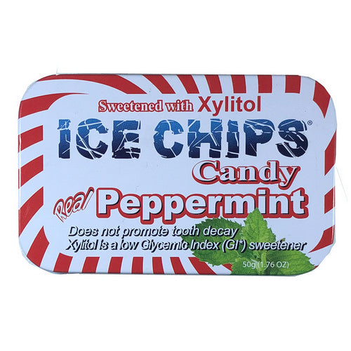 Ice Chips Candy Peppermint 1.76 Oz by Ice Chips Candy