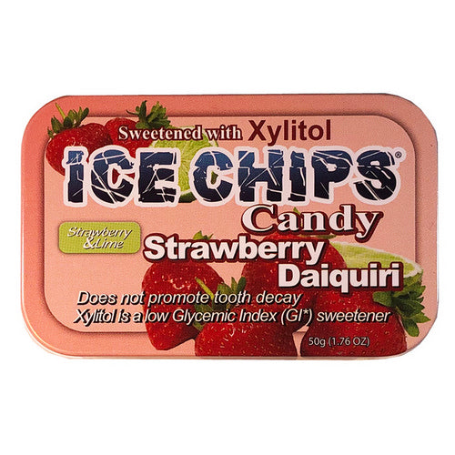 Ice Chips Candy Strawberry Daiquiri 1.76 oz by Ice Chips Candy