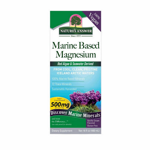 Marine Based Magnesium Vanilla Cream 16 Oz by Nature's Answer