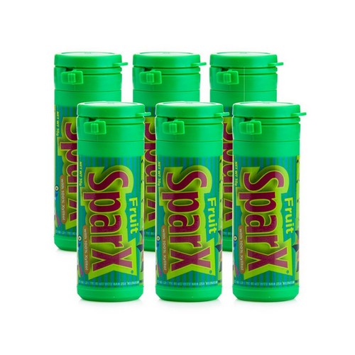 Sparx Fruit Candy 6 Count by Spry