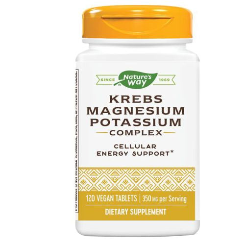 Krebs Magnesium-Potassium 120 Tabs by Nature's Way