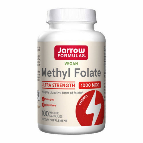 Methyl Folate 100 Veggie Capsules by Jarrow Formulas