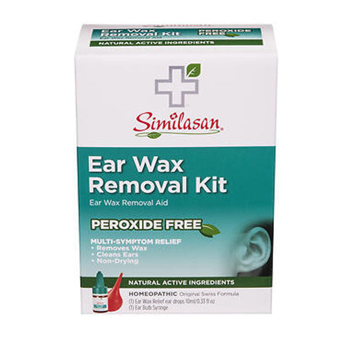 Ear Wax Relief Ear Drops And Ear Wax Removal Kit 1 Kit by Similasan