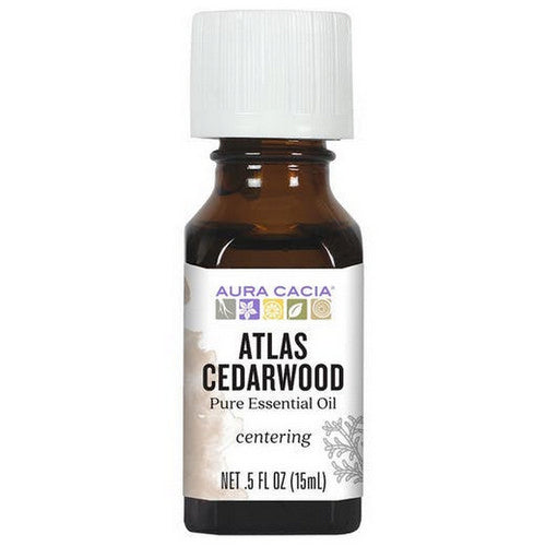 Essential Oil Atlas Cedarwood .50 Oz by Aura Cacia
