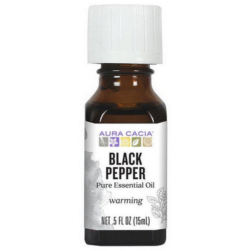 Essential Oil Black Pepper .50 Oz by Aura Cacia