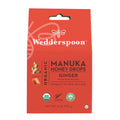 Organic Manuka Honey Drops Ginger with Echinacea 4 Oz by Wedderspoon