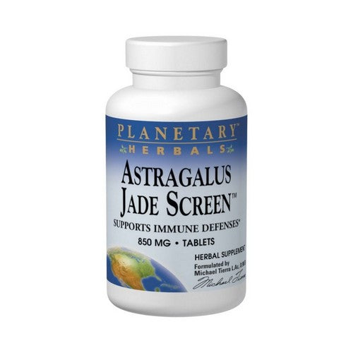 Astragalus Jade Screen 100 Tabs by Planetary Herbals
