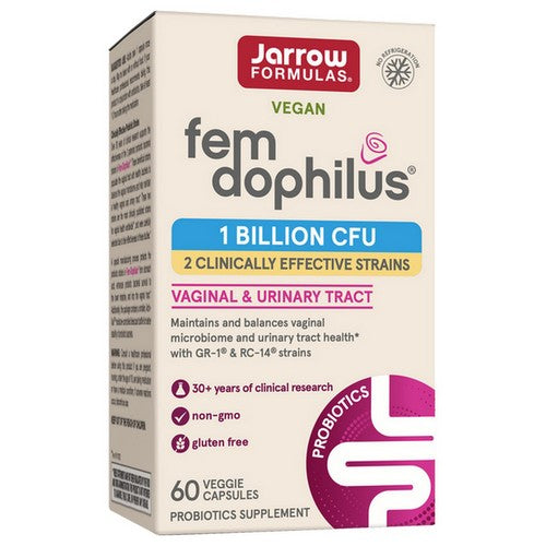 Probiotic Fem-Dophilus 60 Veggie Caps by Jarrow Formulas