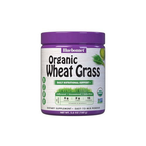 Super Earth Organic Wheatgrass 160 grams by Bluebonnet Nutrition