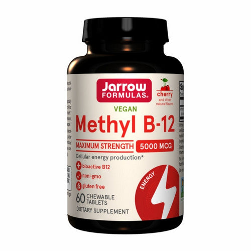 Methyl B-12 Maximum Strength 60 Chewable Tablets by Jarrow Formulas
