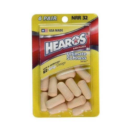 Ultimate Softness Series Ear Plugs 12 Count by Hearos