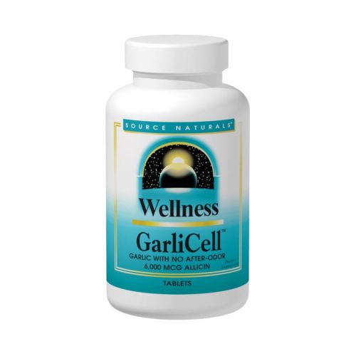 Wellness GarliCell 45 Tabs by Source Naturals