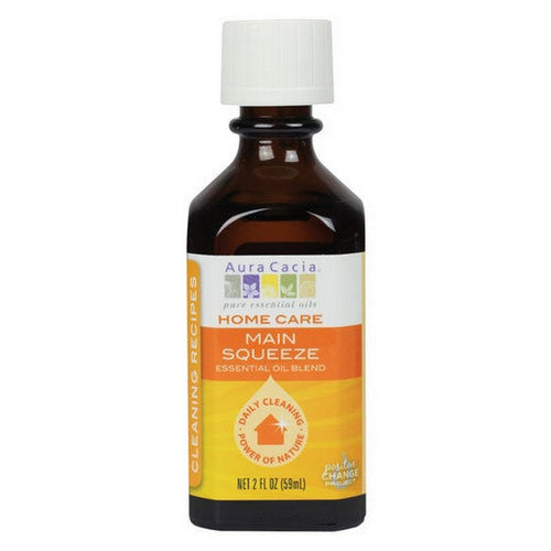Home Care Essential Oil Blend Main Squeeze 2 Oz by Aura Cacia