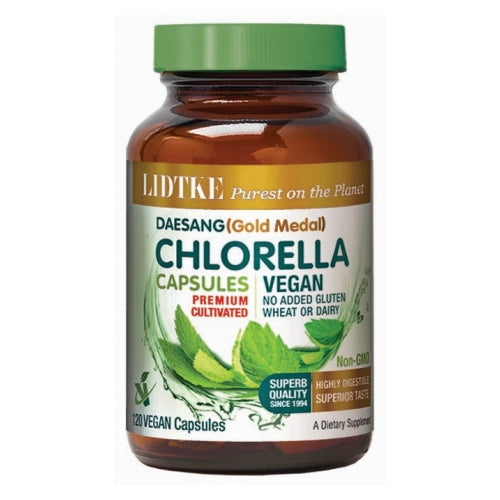 Chlorella Capsules 120 Caps by Lidtke