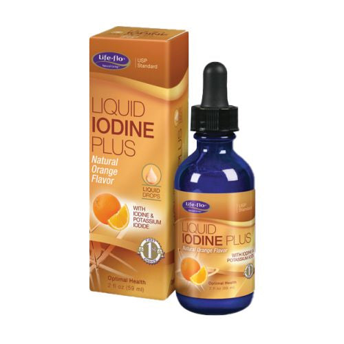Liquid Iodine Plus Orange 2 oz by Life-Flo