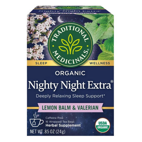Organic Nighty Night Valerian 16 Bags by Traditional Medicinals