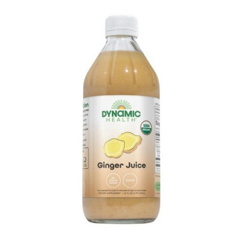 Ginger Juice Certified Organic 16 oz by Dynamic Health Laboratories